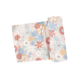 Swaddle Blanket - Tropical Retro Floral by Angel Dear