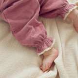 Corduroy Flared Pants- Nostalgia Rose by Musli