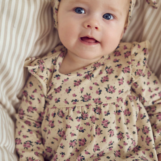 Zinnia Floral Printed Dress Body by Musli