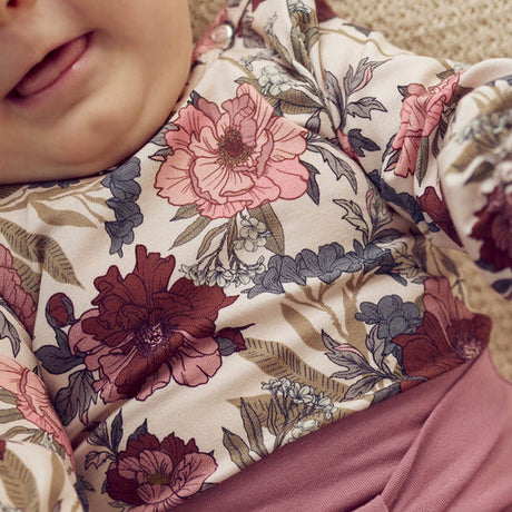 Bliss Floral Printed Puff Top by Musli