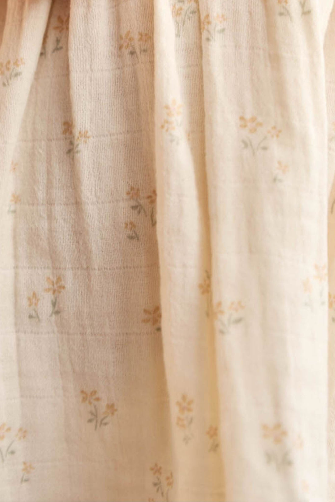 Organic Cotton Muslin Noelle Hat - Pauline Chamomile by Jamie Kay