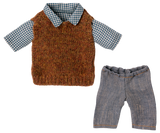 Shirt, Pullover and Pants for Teddy Dad by Maileg