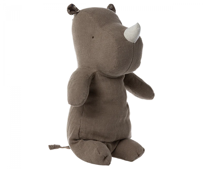 Safari Friends Medium Rhino, Light Brown by Maileg