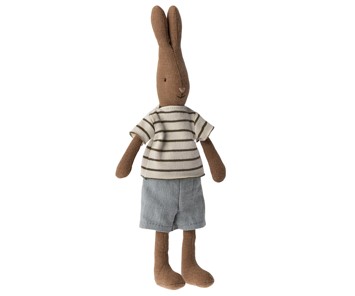 Rabbit, Size 1 - Chocolate Brown by Maileg