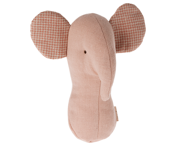 Lullaby Friend Rattles, Elephant - Rose by Maileg