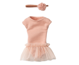 Ballet suit and skirt rose, Size 1 by Maileg