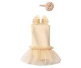 Ballet suit and skirt cream, Size 1 by Maileg