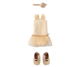 Ballet suit and skirt cream, Size 2 by Maileg