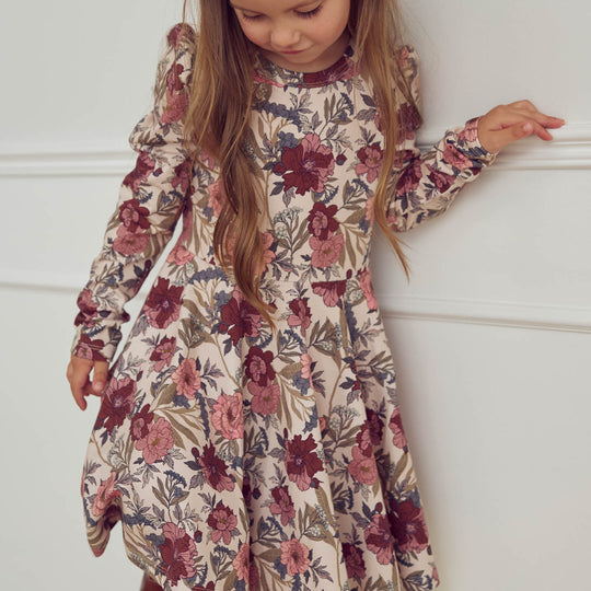 Bliss Floral Printed Swing Dress by Musli