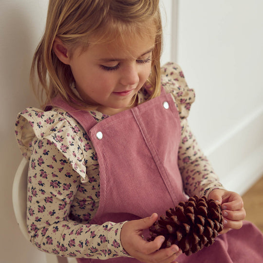 Zinnia Floral Printed Frill Top by Musli