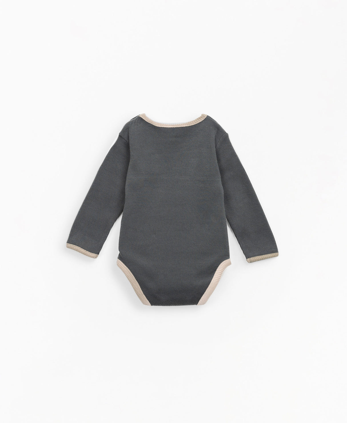 Body in ribbed jersey stitch organic cotton - Navy by Play Up