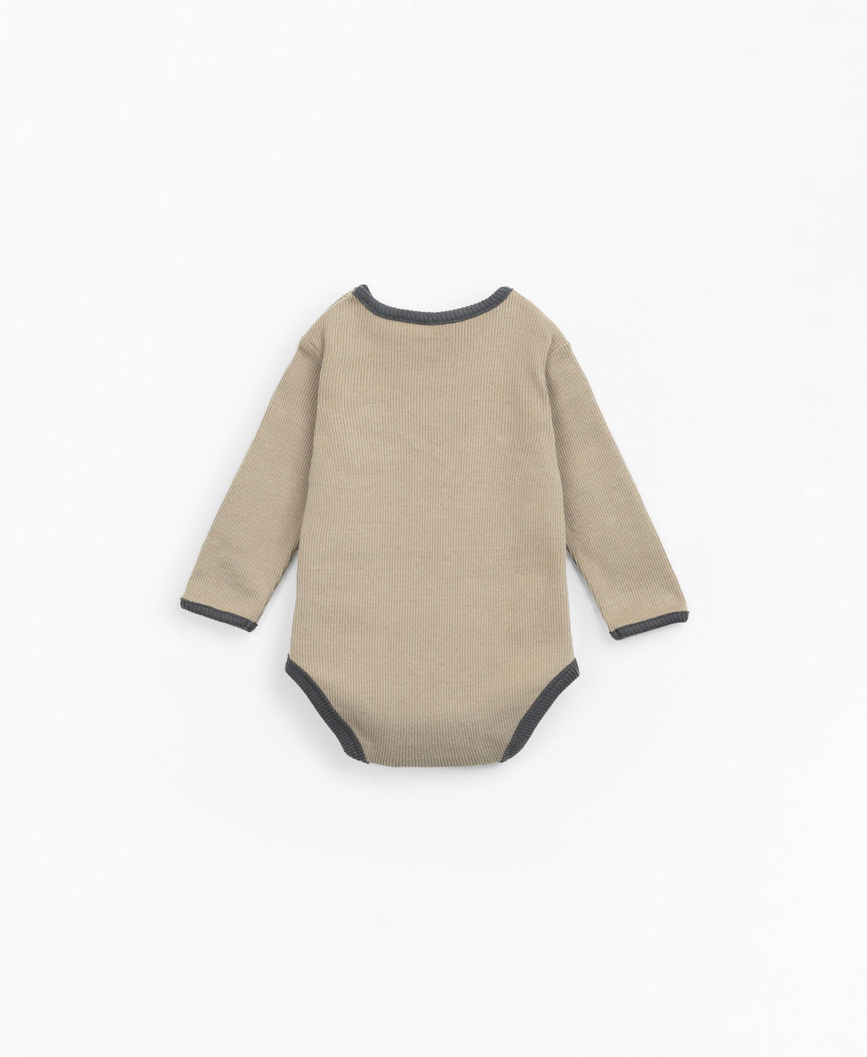 Body in ribbed jersey stitch organic cotton - Tan by Play Up