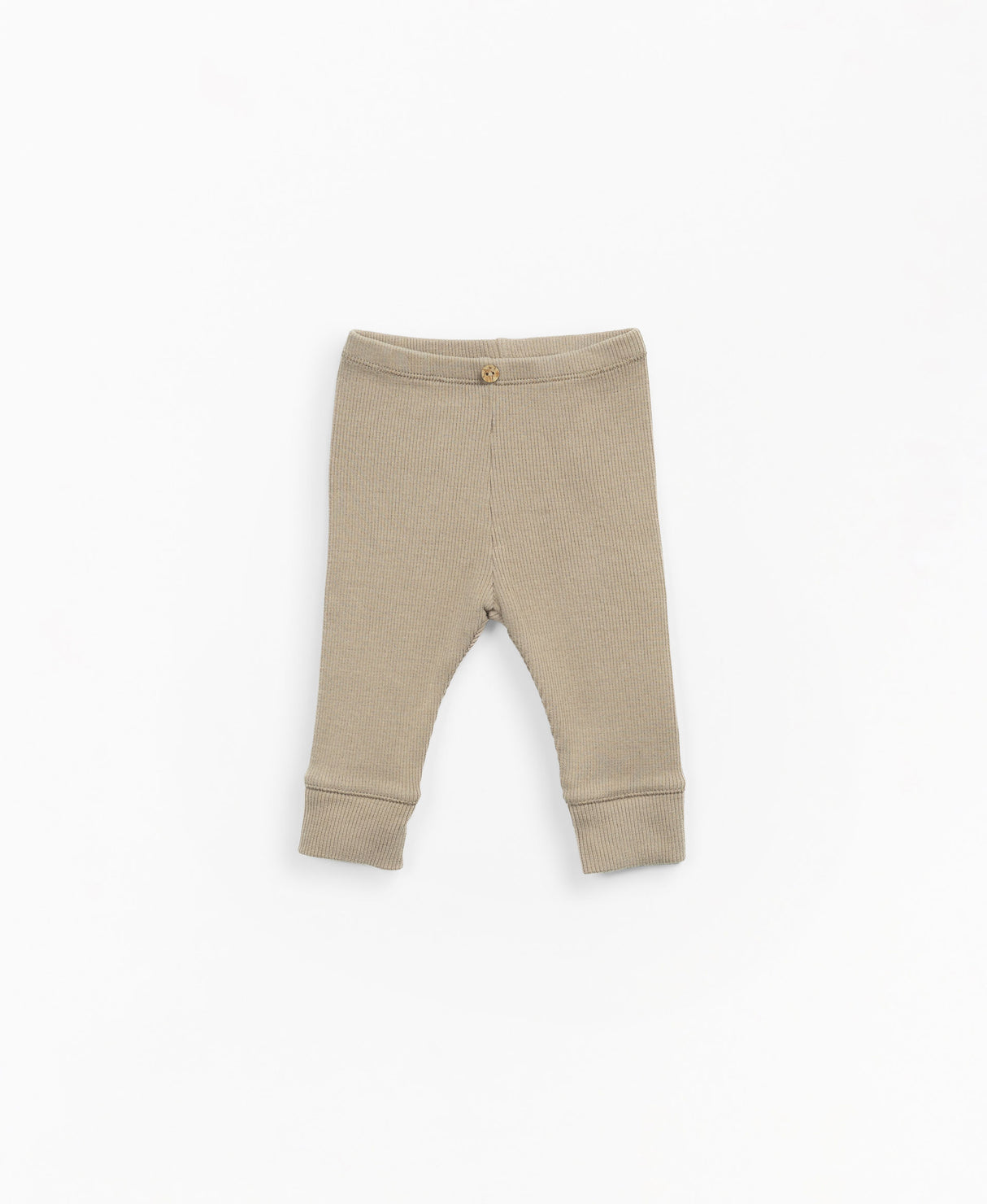 Ribbed jersey knit leggings - Tan by Play Up