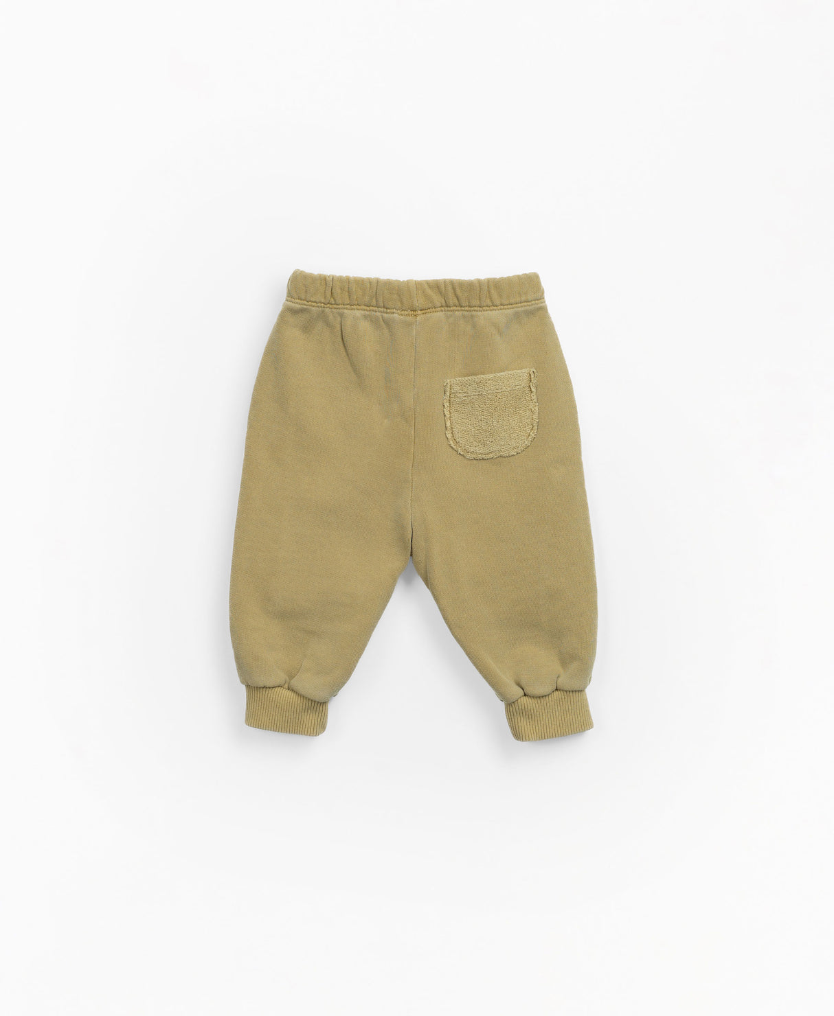Jersey stitch trousers with rear pocket - Gold by Play Up