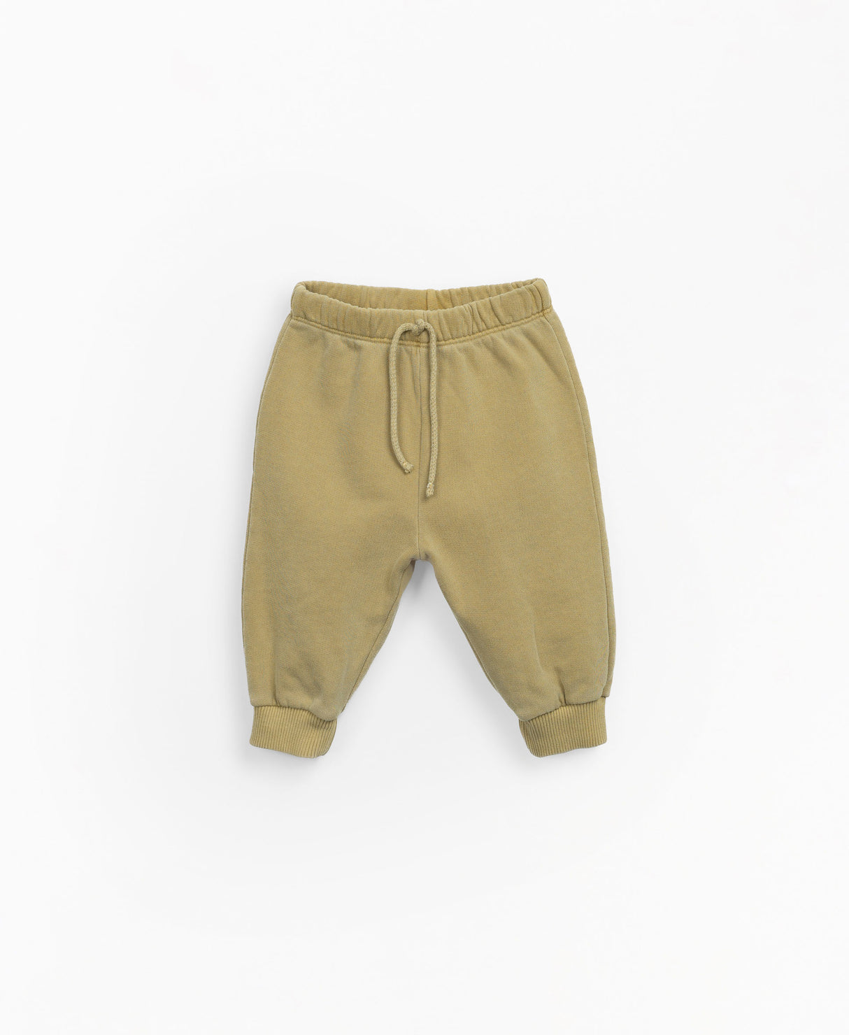 Jersey stitch trousers with rear pocket - Gold by Play Up