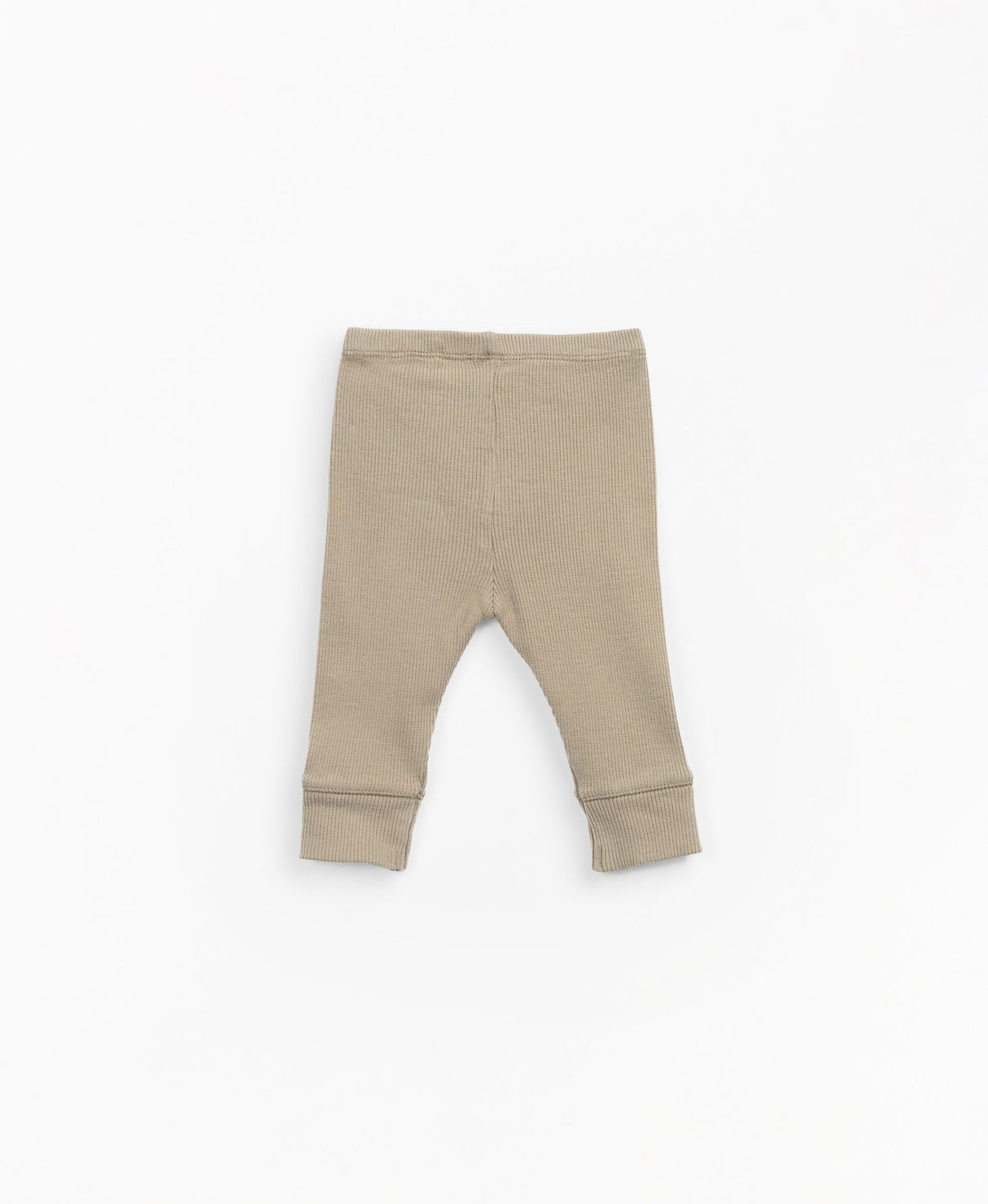 Ribbed jersey knit leggings - Tan by Play Up