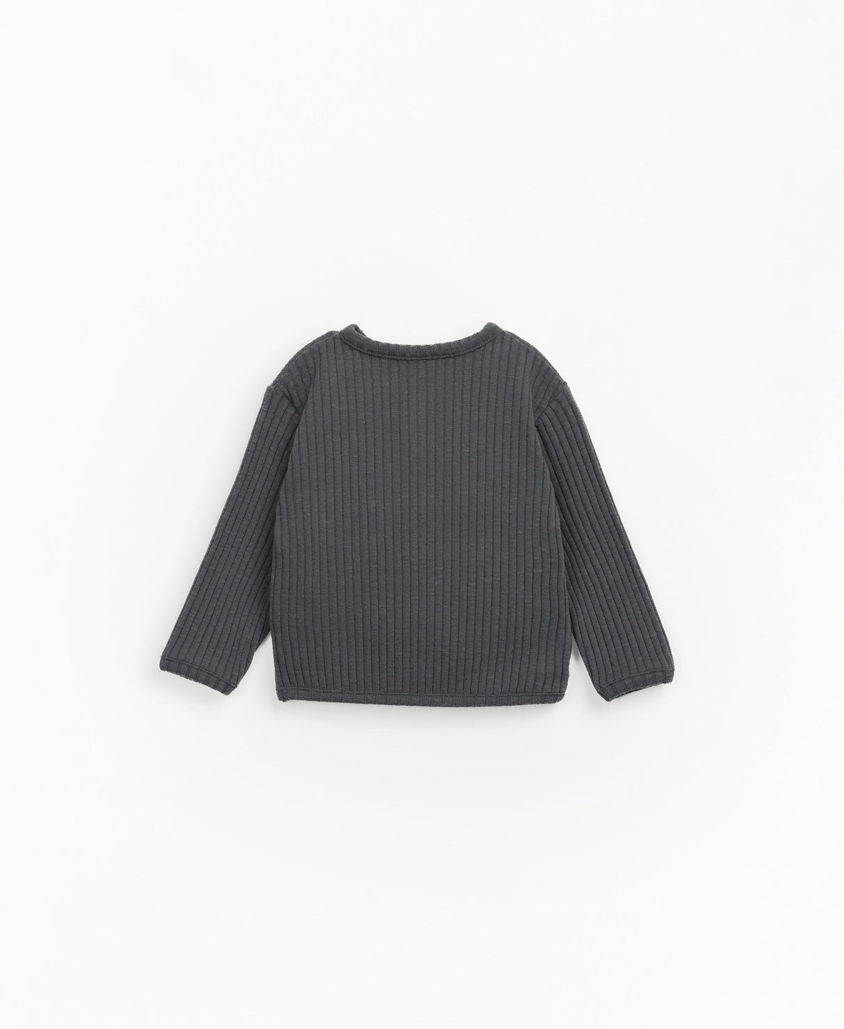 Ribbed jersey knit T-shirt - Blue by Play Up