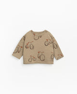 T-Shirt - Brown Bikes by Play Up