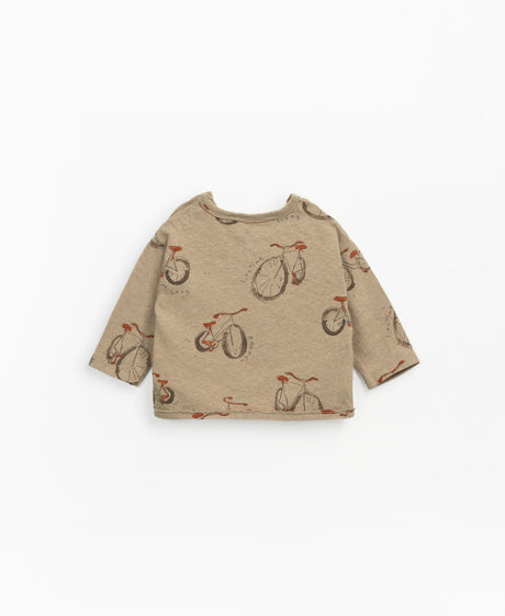 T-Shirt - Brown Bikes by Play Up