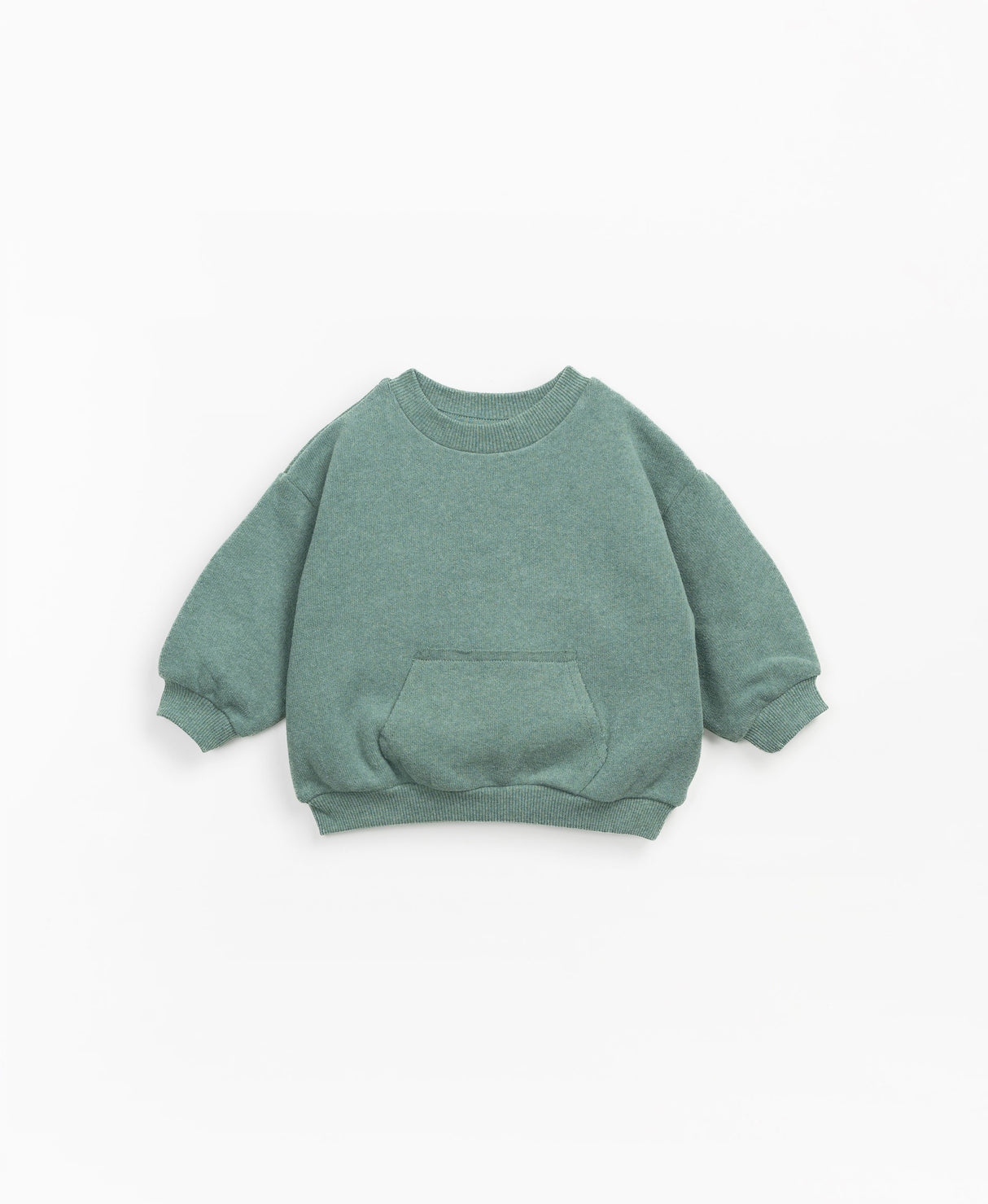 Sweater with kangaroo pocket - Green by Play Up