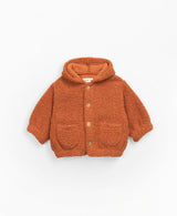 Fur jacket with fleece lining - Orange by Play Up