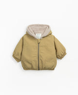 Fur-lined jacket - Tan by Play Up