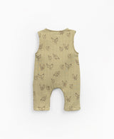 Padded jumpsuit - Yellow Chickens by Play Up