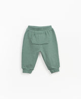 Leggings with kangaroo pocked - Green by Play Up