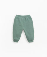 Leggings with kangaroo pocked - Green by Play Up