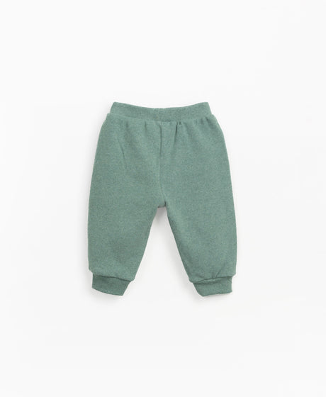 Leggings with kangaroo pocked - Green by Play Up