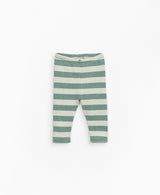 Striped leggings - Green by Play Up