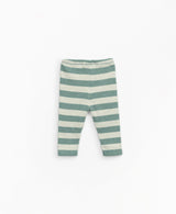 Striped leggings - Green by Play Up