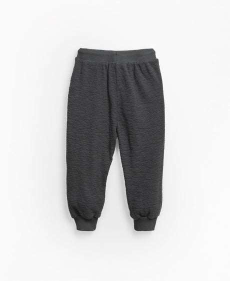 Cotton trousers with front pockets - Grey by Play Up