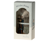 Winter Mouse with Ski Set, Big Brother by Maileg