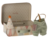 Clown Clothes in Suitcase, Little Brother Mouse by Maileg