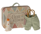 Clown Clothes in Suitcase, Little Brother Mouse by Maileg
