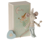 Tooth Fairy Mouse, Little Brother in Match Box by Maileg