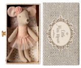 Dance mouse in daybed, Little sister by Maileg