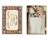 Twins, Baby mice in matchbox by Maileg