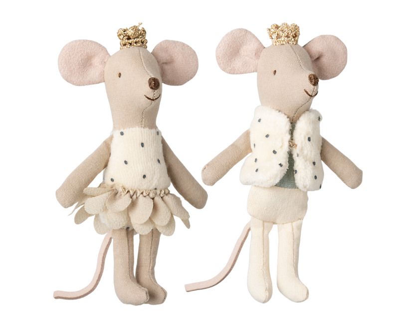 Royal twin mice, Little sister and brother in matchbox by Maileg
