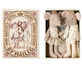 Royal twin mice, Little sister and brother in matchbox by Maileg