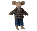 Dad mouse - Light brown by Maileg