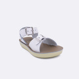 Sun-San Surfer H&L - White by Salt Water Sandals