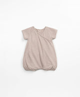 Short Sleeve Jersey Jumpsuit - Crochet by Play Up