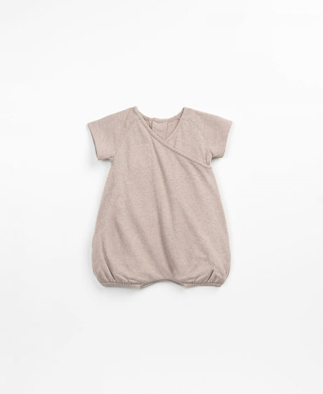 Short Sleeve Jersey Jumpsuit - Crochet by Play Up