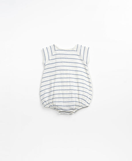Striped jumpsuit with crotch opening | Sea by Play Up