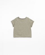 Jersey T-Shirt w/ Kangaroo Pocket - Recycled by Play Up
