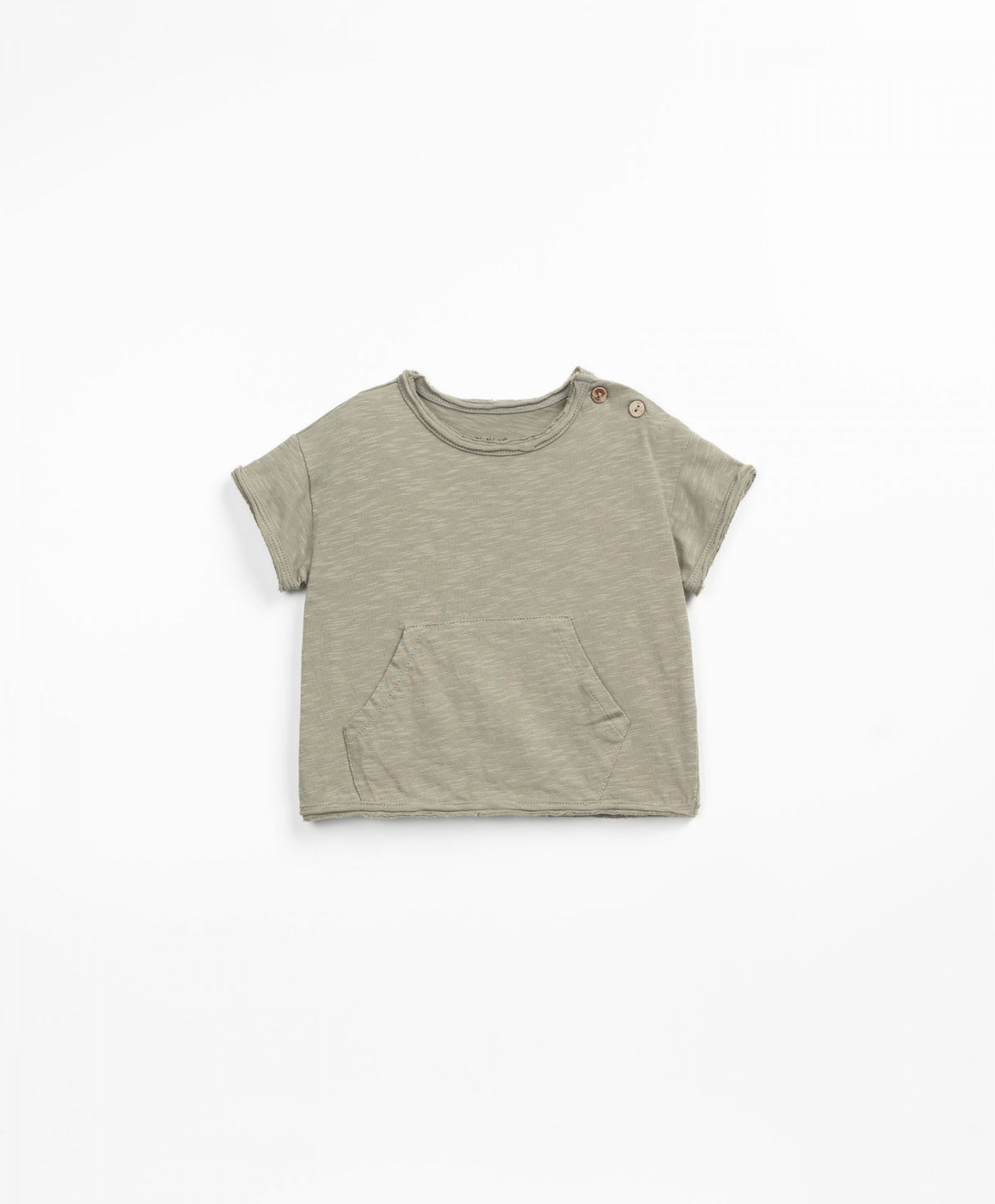 Jersey T-Shirt w/ Kangaroo Pocket - Recycled by Play Up