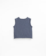 Sleeveless T-Shirt - Sea by Play Up