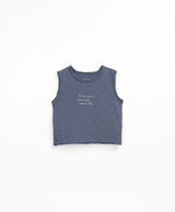 Sleeveless T-Shirt - Sea by Play Up